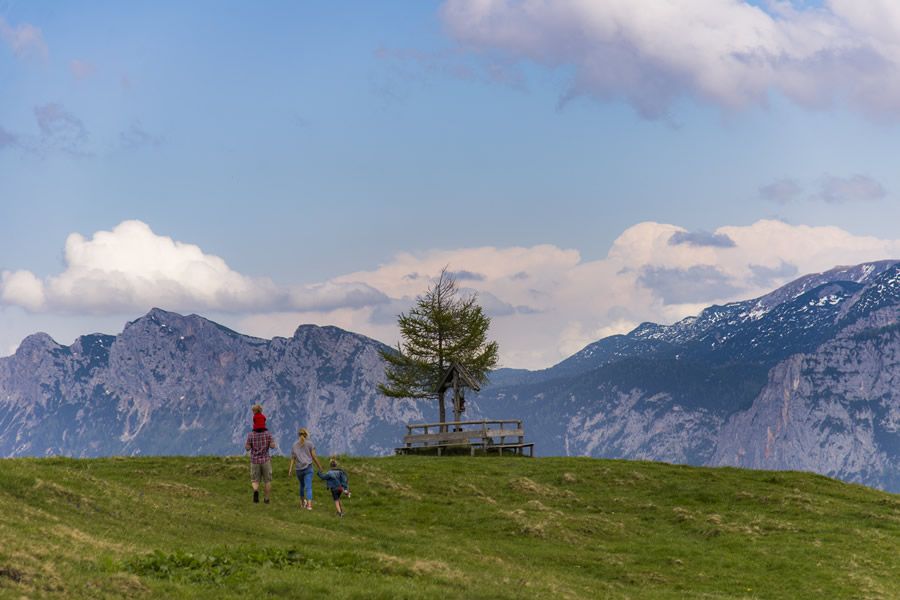 Wandern Familie Lofer